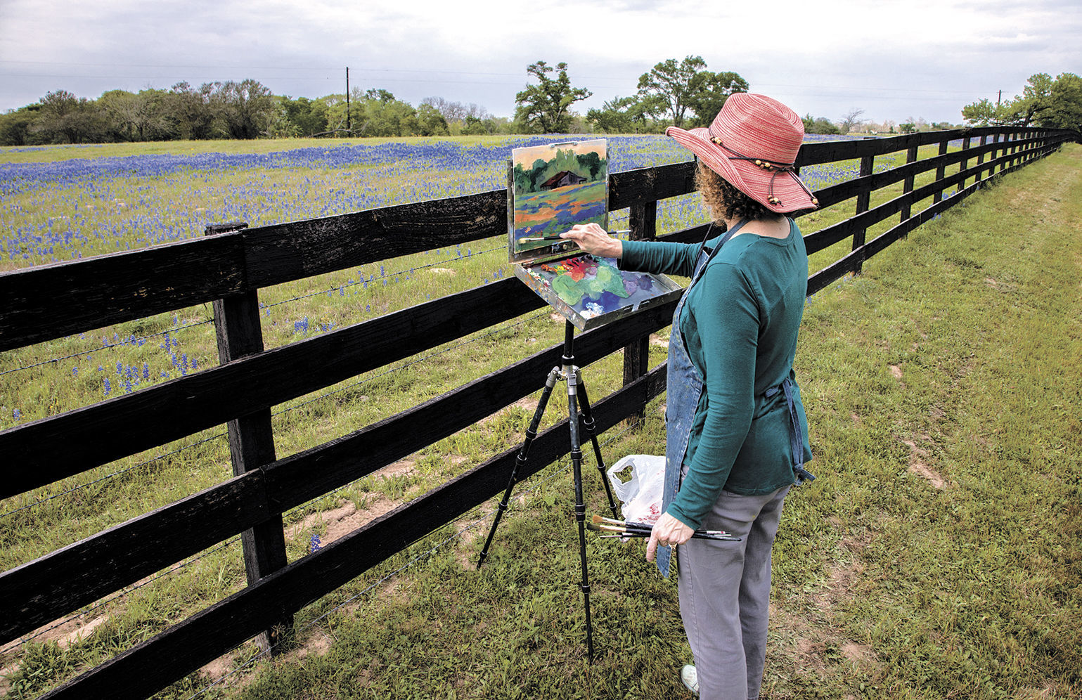 Roadside painting